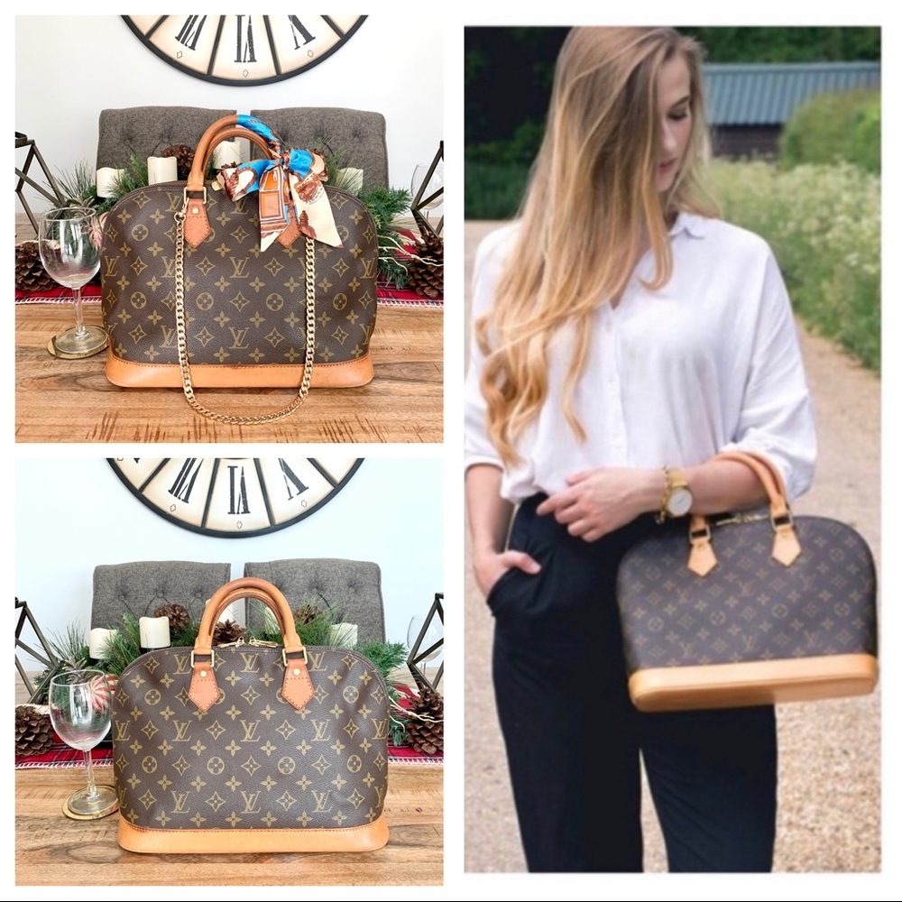 ❤️Louis Vuitton Monogram Alma Handbag
